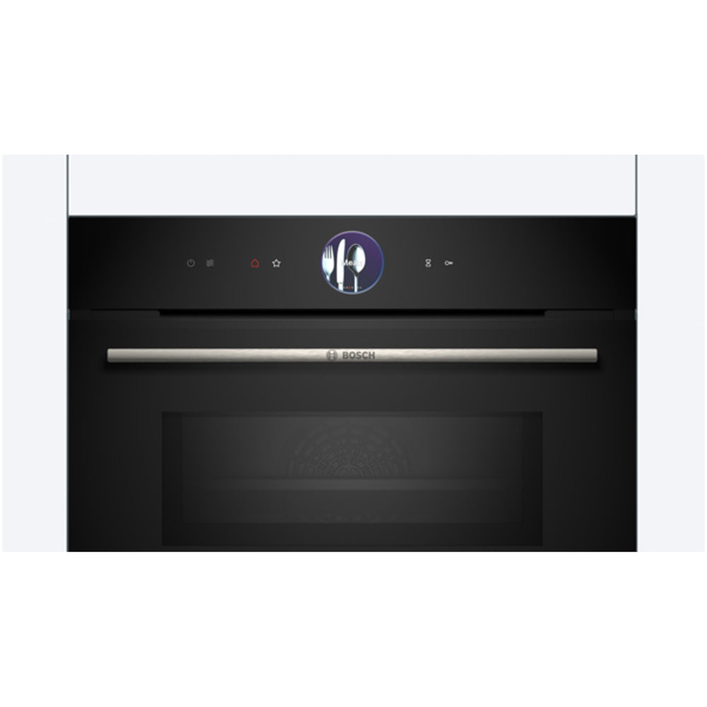 Bosch CMG7761B1B Series 8 Built-In Combi Microwave - Black