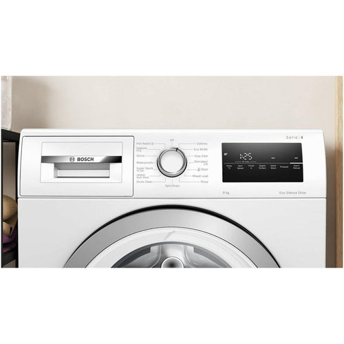 Bosch WAN28259GB 9kg 1400 Spin Series 4 Freestanding Front Load Washing Machine - White