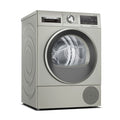 Bosch WQG245S9GB Serie 6 Heat Pump Tumble Dryer 9kg Silver Inox