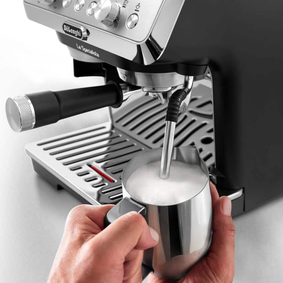 Delonghi EC9155.MB La Specialista Arte Compact Manual Bean to Cup Espresso Coffee Machine Black