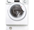 TieDex UK HOOVER H-Wash 300 HBD 485D2E Integrated 8 kg Washer Dryer - White