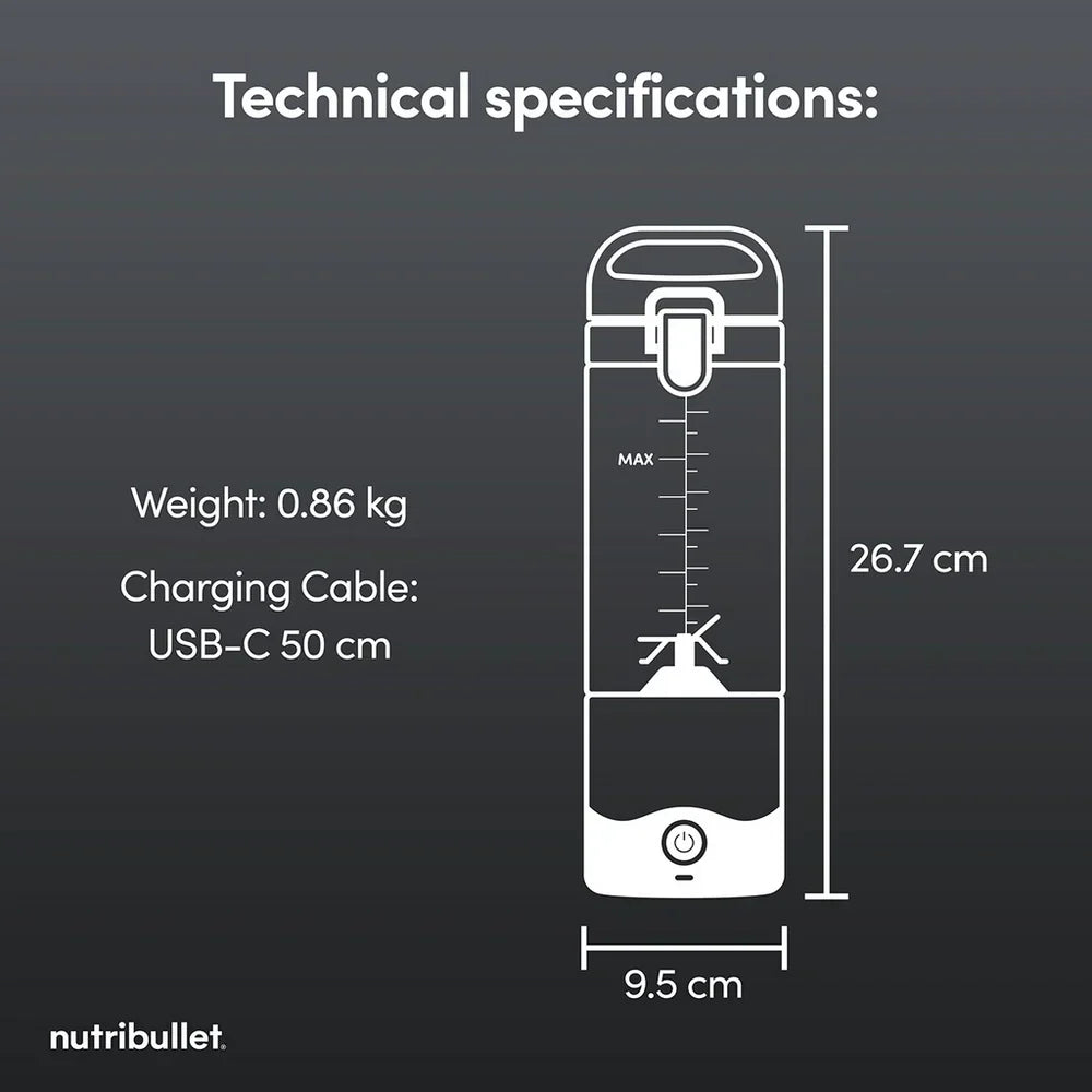 Nutribullet McLaren F1 Team Edition Portable Blender 2777 – Grey