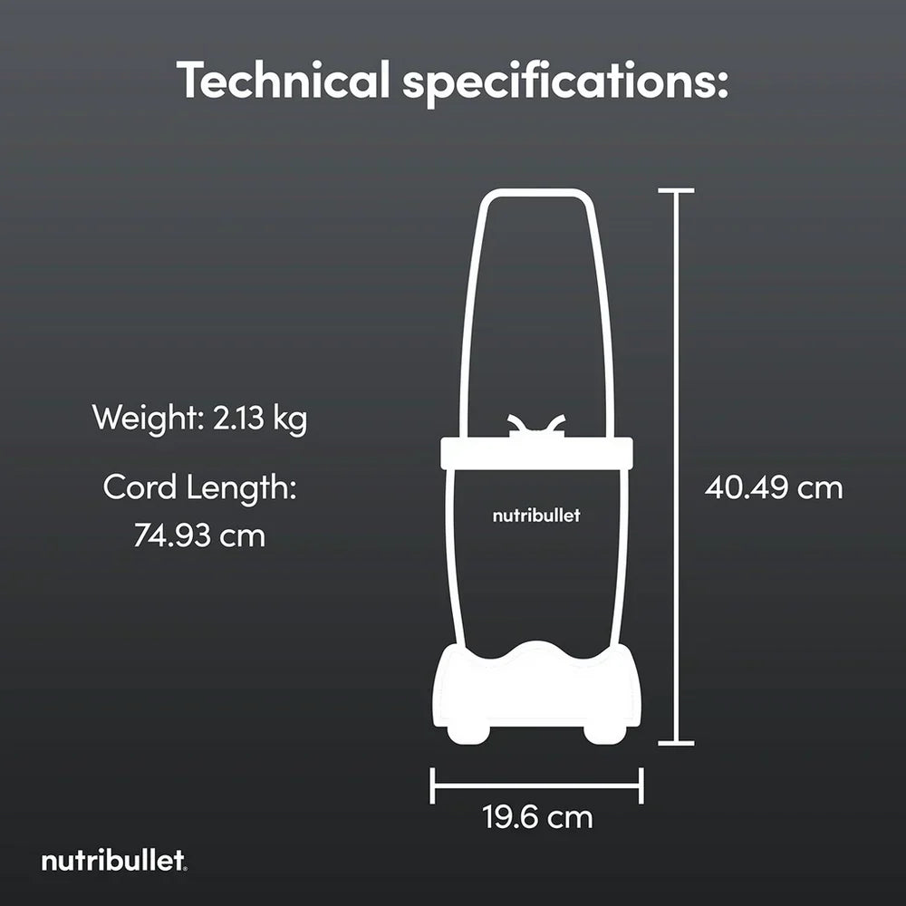 Nutribullet McLaren F1 Team Edition Portable Blender 2778 – Papaya