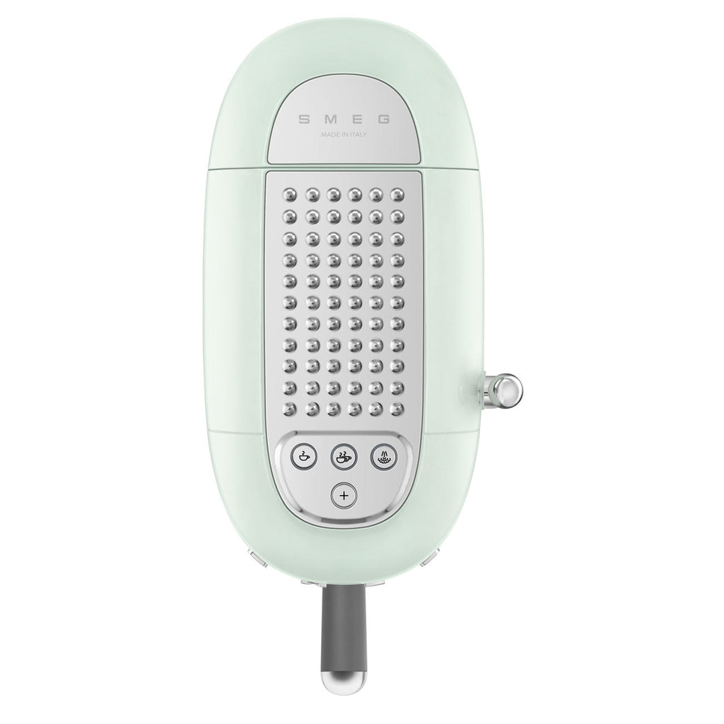 Smeg ECF02PGUK Espresso Coffee Machine with Steam Wand Pastel Green